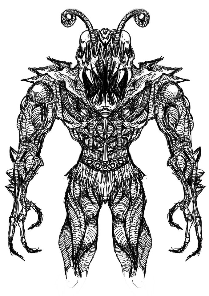วาดภาพการ์ตูน - ออกแบบตัวละครสัตว์ประหลาด - 9