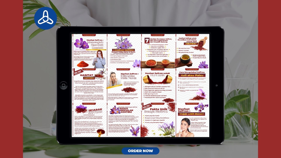 Banner Online - Desain Feed Instagram untuk Bisnis Herbal - 5