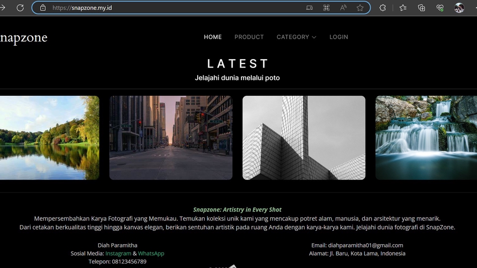 Jasa Pembuatan Website Profesional dan Berkualitas di Snapzone