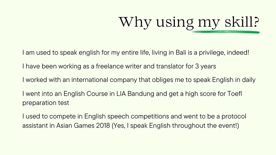 Penulisan Konten - Penulisan artikel, essay serta tugas dalam bahasa inggris - 6