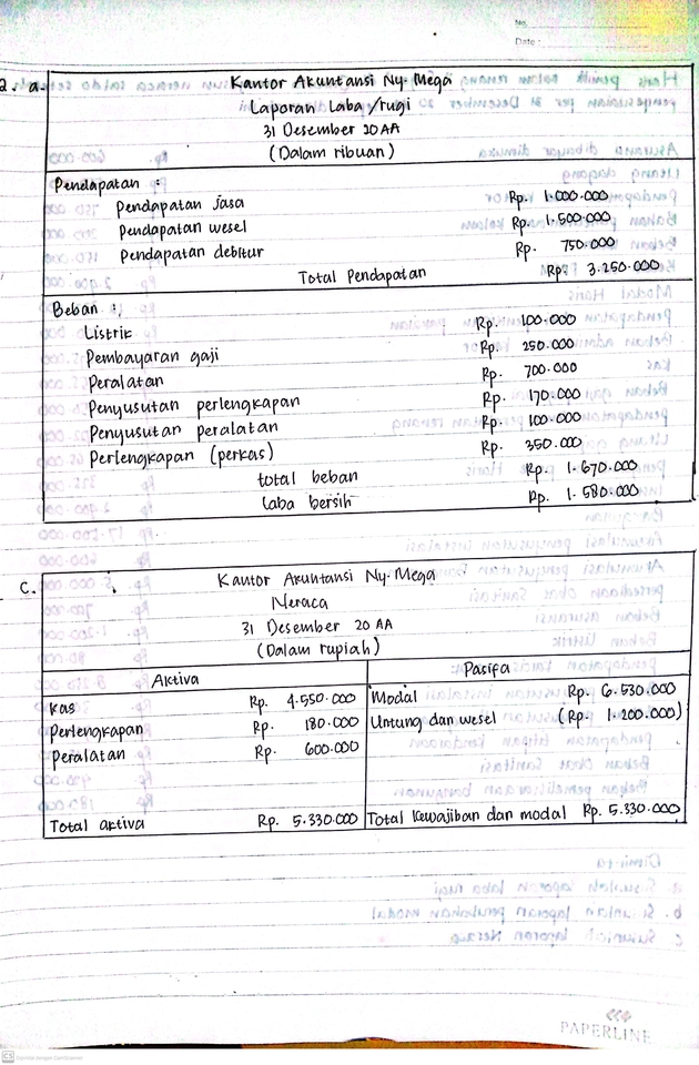 Jasa Lainnya - Jasa Tulis Tangan  - 3