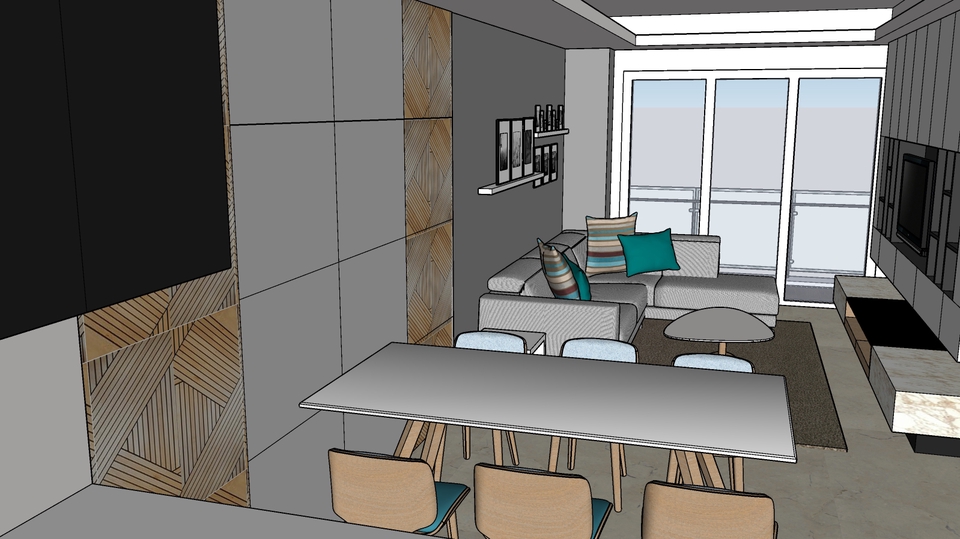 Desain Furniture - Draft CAD Detail Furniture, Gambar Kerja (2D), dan 3D modelling ( Architect, Struktur dan Interior) - 7