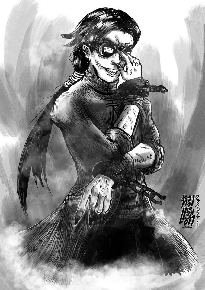 วาดแฟนอาร์ตศิลปิน คาแรกเตอร์ ผู้ชาย ผมดำ ใส่แว่น