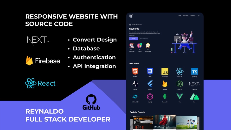 Web Development - Pembuatan Website dengan HTML , CSS , Javascript , React JS , Next JS , Vue JS - 1