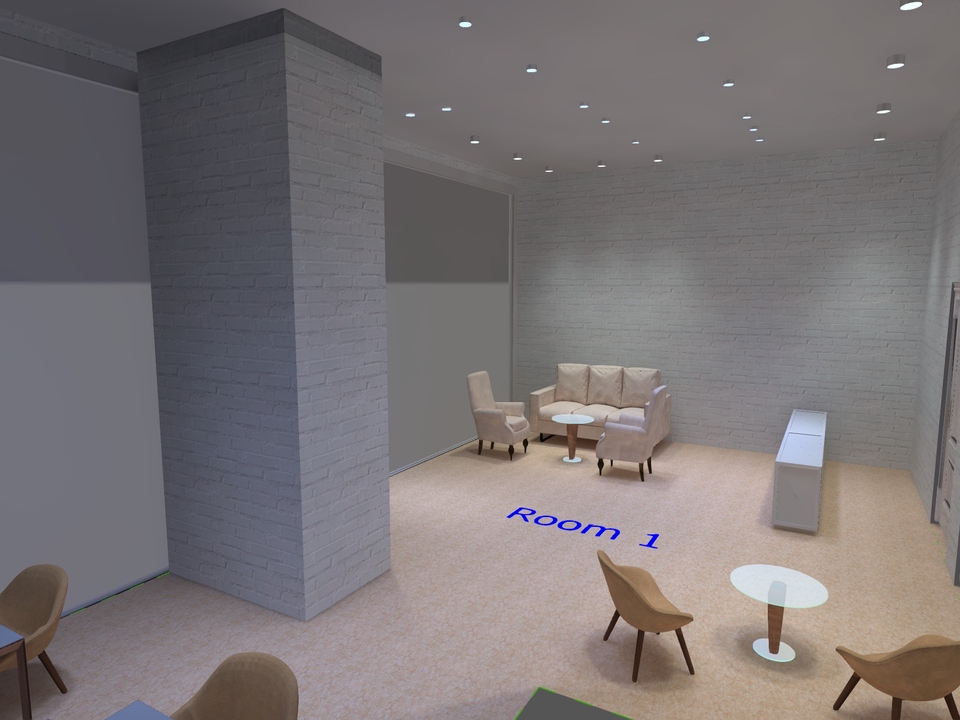 ออกแบบแสงสว่างภายในอาคารสวยหรู