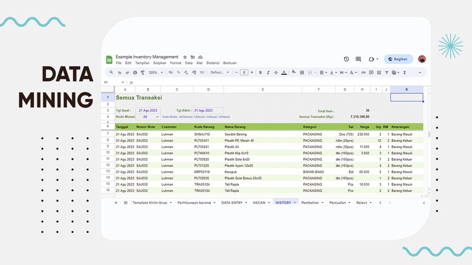 Entri Data - Jasa Handling Data : Data Entry, Data Mining, Koneksi Data antar Source dan Aplikasi Pendukung. - 4