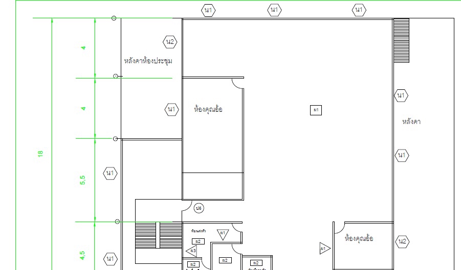 รับเขียนแบบ 2D โดยใช้โปรแกรม Auto Cad
