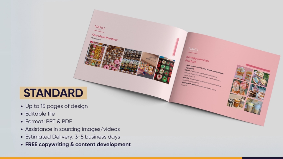 Desain Corporate Identity - JASA DESAIN COMPANY PROFILE 1 HARI JADI - 4