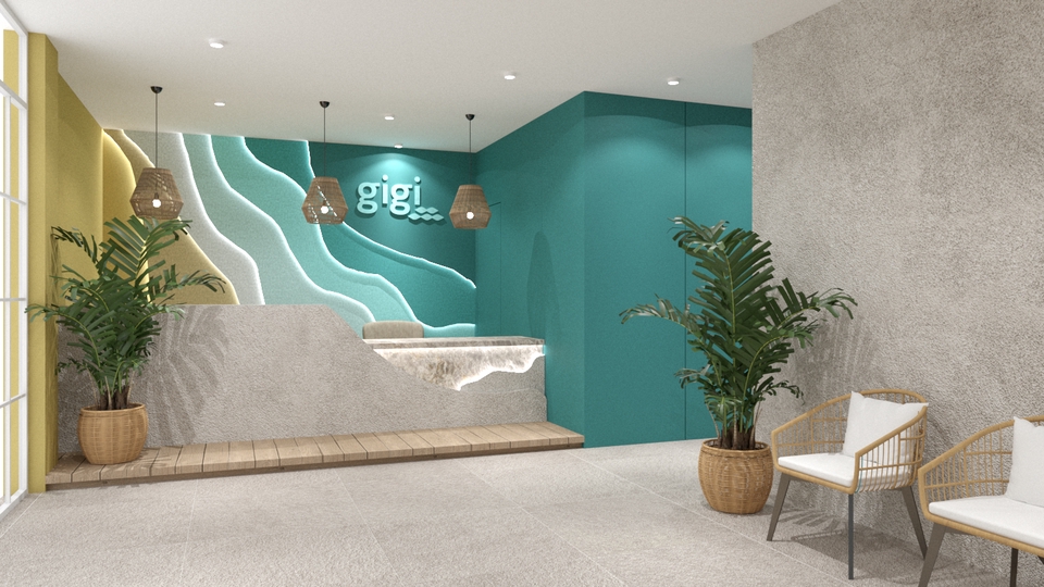 3D & Perspektif - Desain Interior Paket 1 Ruang - 7