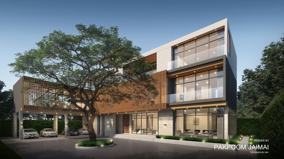 3D Perspective - รับทำภาพ 3D Perspective งานตกแต่งภายใน/สถาปัตยกรรมภายนอก - 13