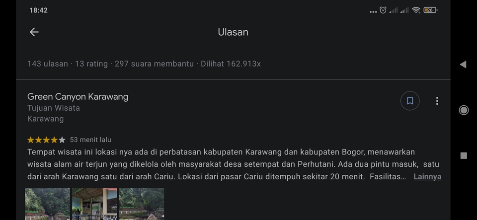 Memberi Review - Jasa Review Tempat Menarik di Google Maps Akun Real - 3