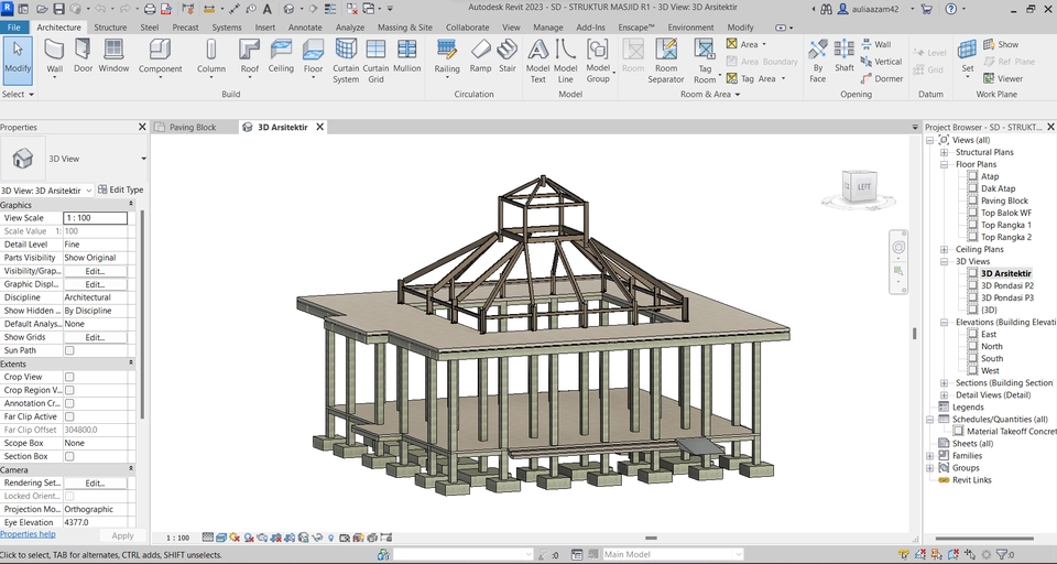 3D & Perspektif - JASA DESAIN 2D gambar kerja, 3D Rendering dan animasi - 4