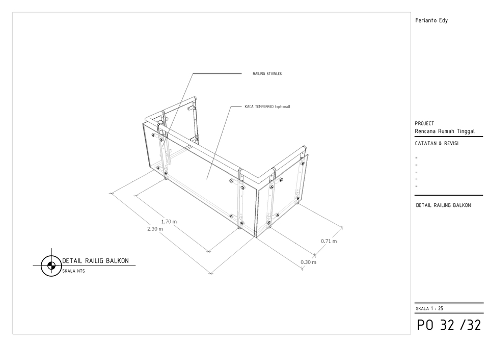 CAD Drawing - JASA GAMBAR KERJA 1-3 HARI JADI - 18