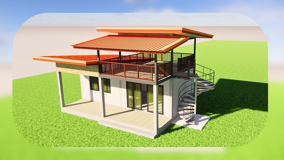 ออกแบบตกแต่งภายในและภายนอก - รับออกแบบเขียนแบบบ้านพักอาศัย อาคารพาณิชย์ โกดัง รีสอร์ท โรงแรม ทาวน์เฮ้าท์ - 4