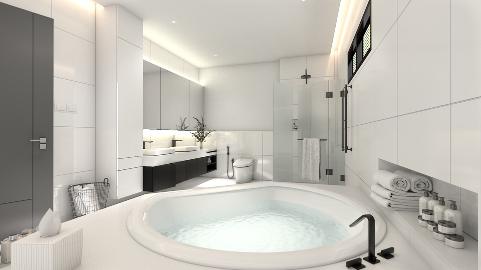 3D Perspective - ออกแบบตกแต่งภายใน รับเหมา และรับทำภาพสามมิติภายใน - 24