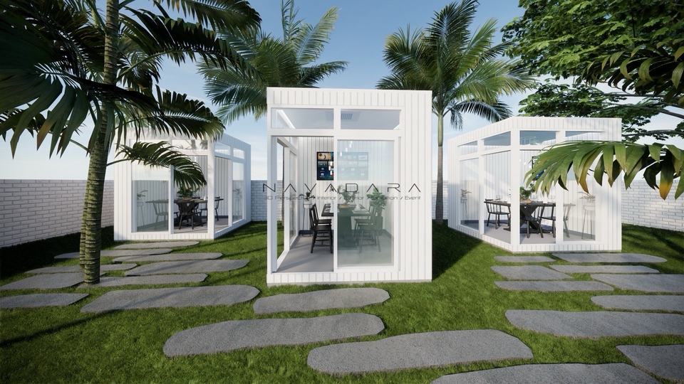 ออกแบบร้านค้า3มิติ perspective รับทำภาพ3D โมเดลบ้าน3มิติ ราคาถูก