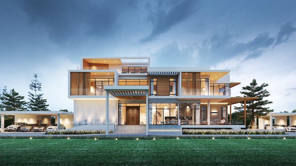 3D Perspective - ออกแบบภาพ 3D Interior/Exterior - 7