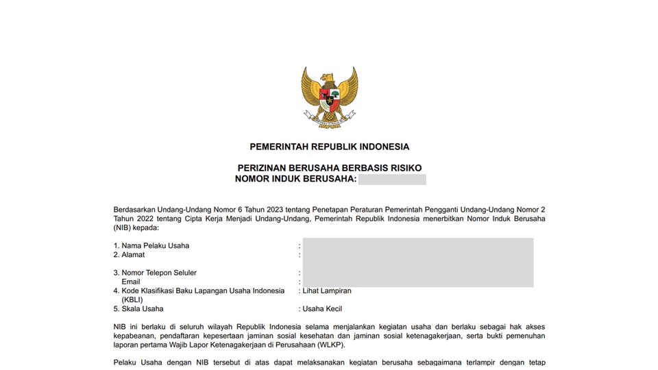 Pembuatan NIB - Jasa Pendaftaran Nomor Induk Berusaha (NIB) - 4