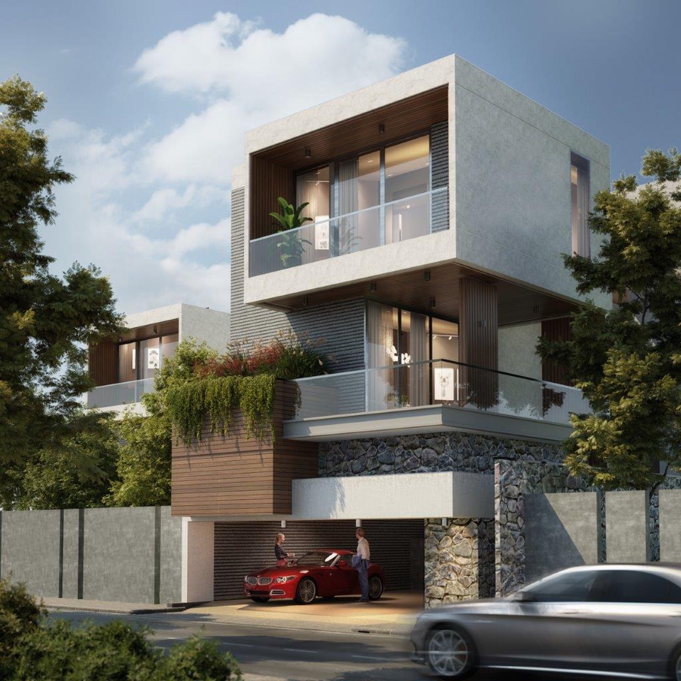 Jasa desain eksterior rumah minimalis modern dengan render 3d, desain arsitektur rumah, desain rumah minimalis, desain rumah modern, jasa arsitek rumah, desain interior rumah.