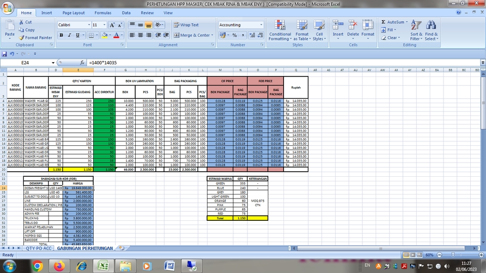 Entri Data - JASA INPUT DATA EXCEL, JURNAL,KAS,TUGAS KANTOR,ARSIP,PEGETIKAN UMUM CEPAT DAN AKURAT - 4