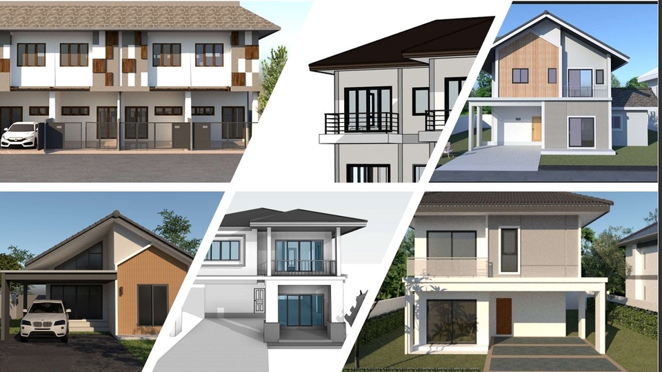 รับเขียนแบบบ้าน 2 ชั้น พร้อม boq แบบบ้านพร้อม boq ราคาถูก เขียนแบบบ้าน ราคาถูก