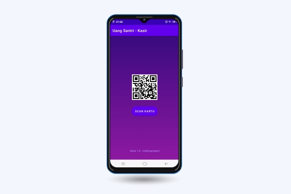 Jasa pembuatan aplikasi android dengan fitur pembayaran menggunakan QR code.