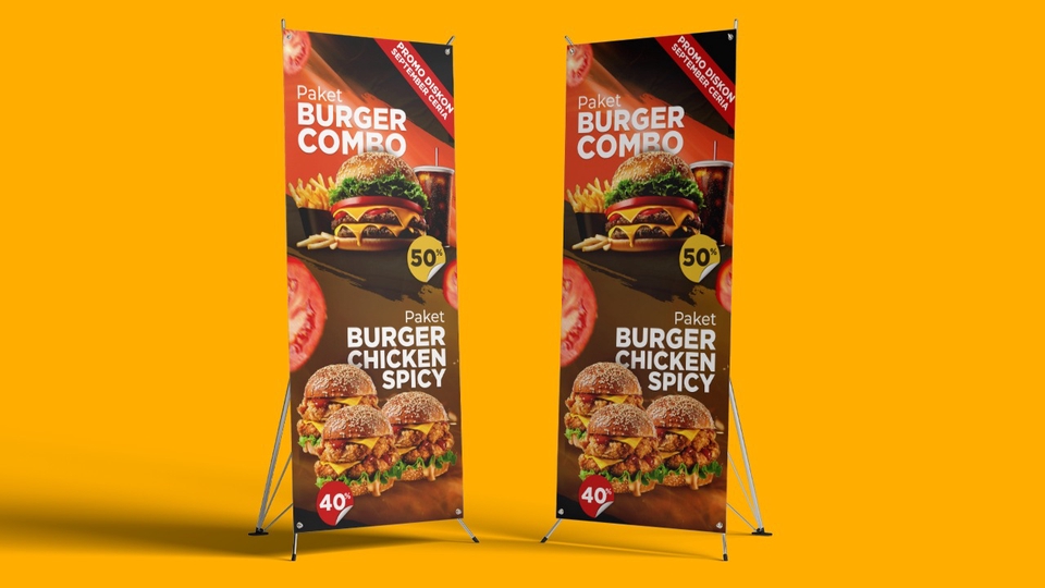 Digital Printing - Pembuatan Banner dan X Banner Unik, dan Hasil Kualitas tinggi - 1