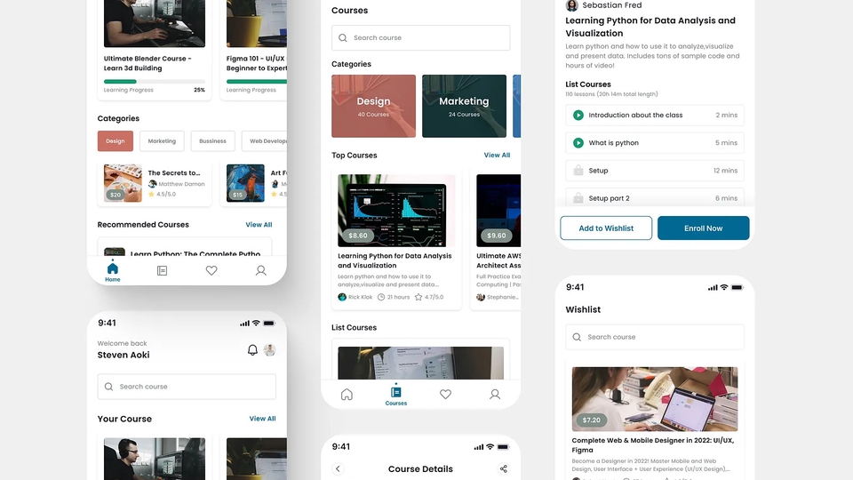 UI & UX Design - UI/UX Design Figma dengan Style Guide, Components, Auto Layout, hingga responsive - 12