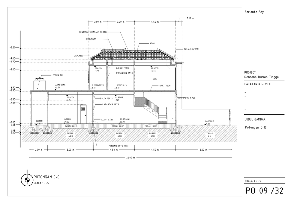 CAD Drawing - Desain Rumah Impianmu disini MURAH, Cepat dan Berkualitas - 7