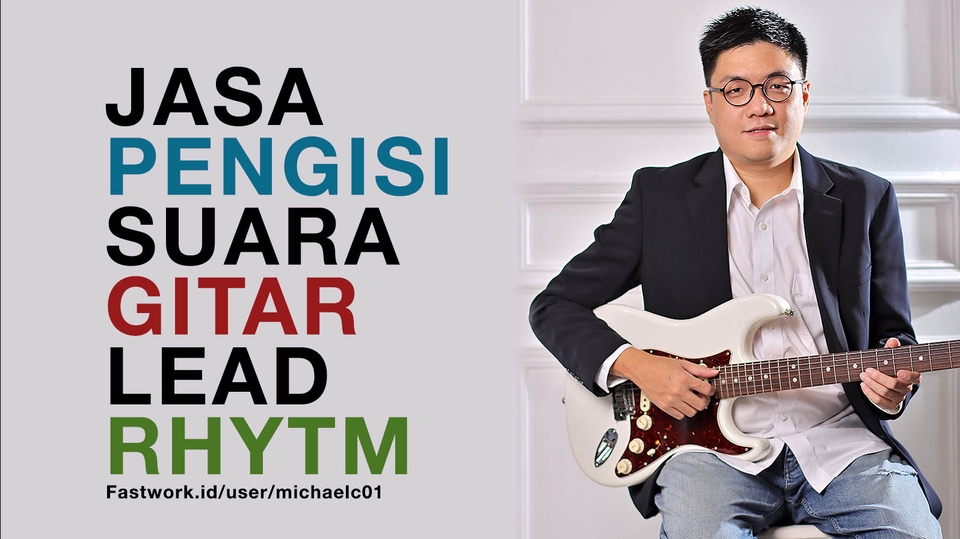 Jasa Lainnya - Gitar dan Bass Player Music Audio Sound Pembuatan Lagu Musik - 1