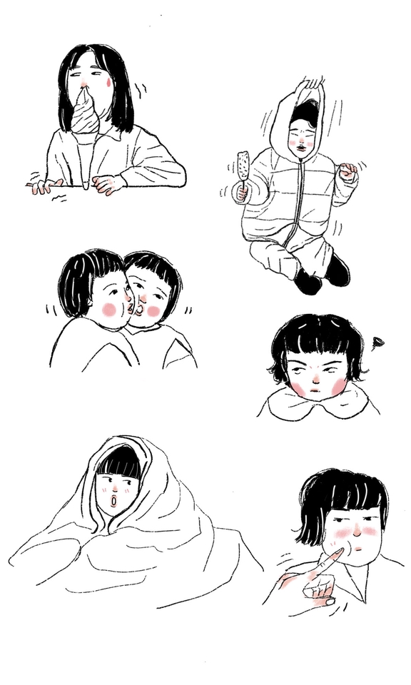 วาดภาพประกอบ - รับวาดภาพการ์ตูนคาแรกเตอร์ คู่รัก & เพื่อน - 15