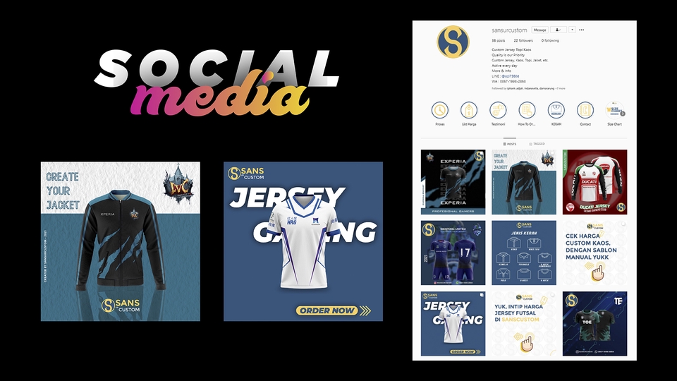 Banner Online - Desain Sosial Media Post, Poster, Banner, Carousel Post Instagram & Flyer - 2