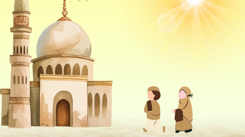 Banner Online - Desain remainder Marhaban Ya Ramadhan - 1