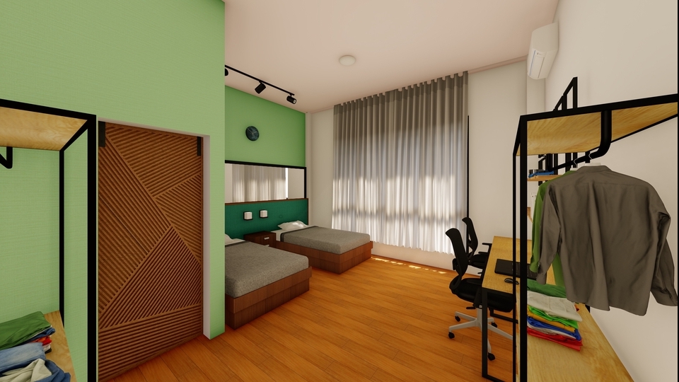 3D & Perspektif - Desainer Arsitektural (Jasa Desain ARSITEKTUR, INTERIOR, dan 3D RENDER) - 4