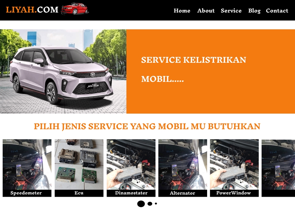 Desain website menggunakan figma 
