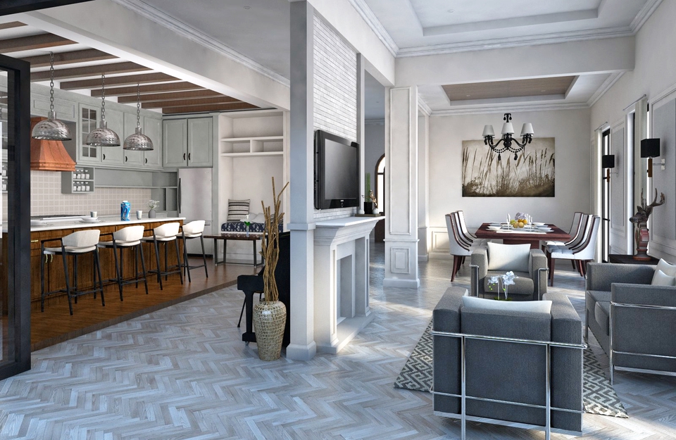 3D & Perspektif - RENDERING FASADE EKSTERIOR - 12