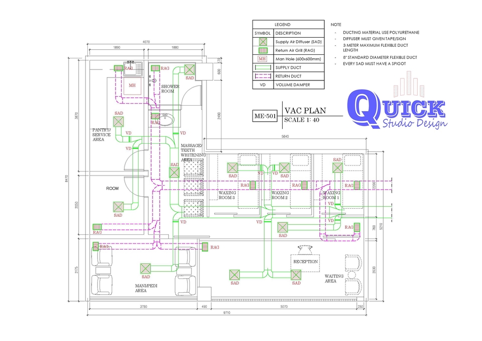 CAD Drawing - Desain Elektrikal, Mekanikal & Plumbing - 5