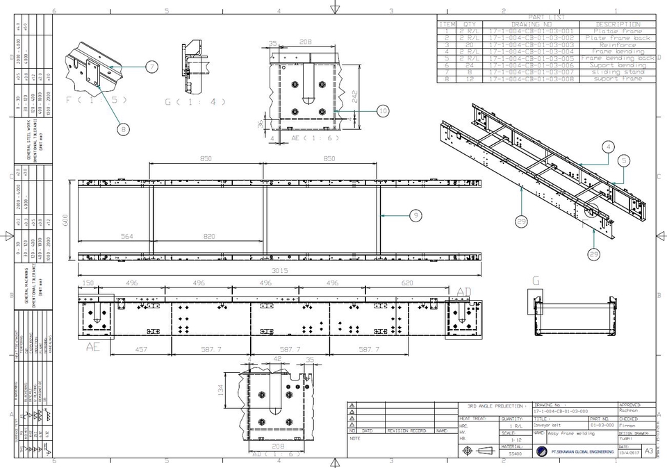 Jasa drafter autocad freelance untuk pembuatan gambar desain konstruksi dan arsitektur.