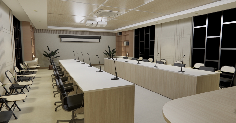 3D & Perspektif - Desain Interior & Furniture Offices, Residances, and Commercials - 18