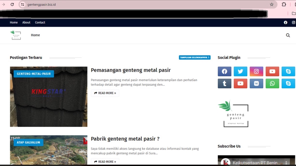 Jasa Menulis Artikel SEO + Akun blogger.com/Wordpress Hosting + Domain .com/id