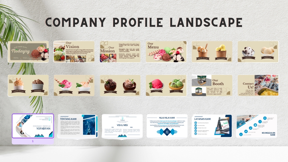 Digital Printing - Jasa Desain Company Profile, Katalog Produk, Portfolio Perusahaan/Instansi/UMKM - 2