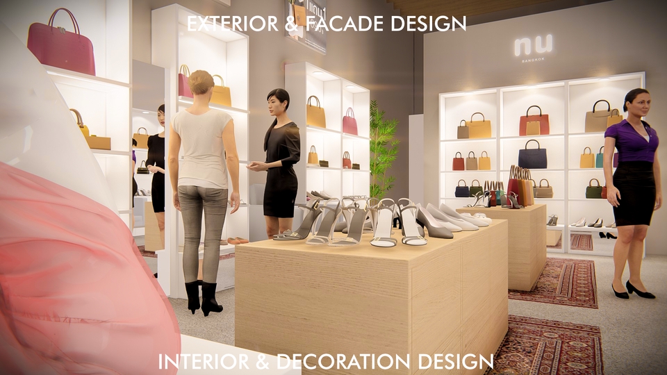 ออกแบบตกแต่งภายในและภายนอก - รับออกแบบงานภายนอก และงานภายใน (Exterior Facade Design & Interior Decoration Design) - 18