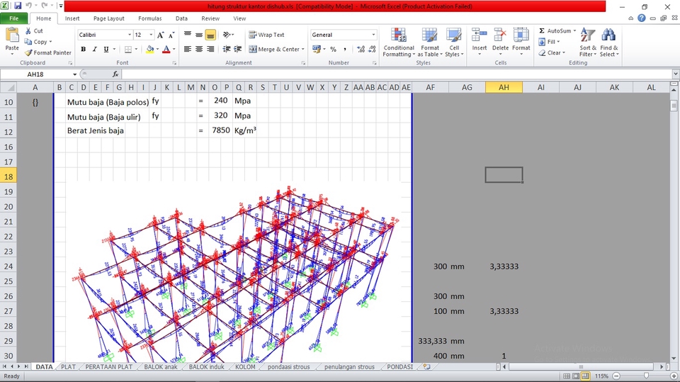 CAD Drawing - Jasa Perhitungan Struktur untuk Lampiran IMB - 5