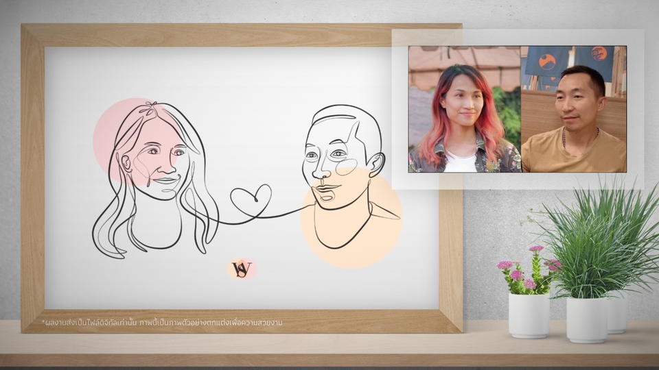วาดภาพเหมือน Portrait - One Line Drawing | เปลี่ยนรูปของคุณให้เป็นงานอาร์ตแบบเส้นเดียว - 14