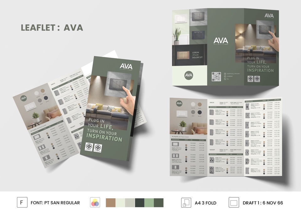 สื่อสิ่งพิมพ์และนามบัตร - " รับออกแบบโบว์ชัวร์ แผ่นพับ แค็ตตาล็อก สื่อสิ่งพิมพ์ทุกประเภท " - 21