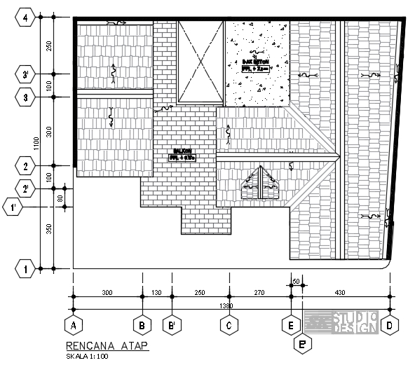 CAD Drawing - Gambar CAD 2D IMB 1 Hari Jadi ( 6000rb/m2 NEGO ) - 5
