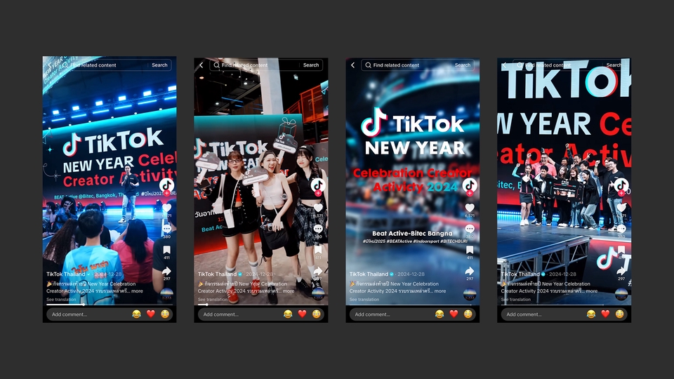 รับตัดต่อคลิป tiktok งาน TikTok New Year Creator Activity 2023 รวมนักสร้างสรรค์คอนเทนต์ยอดนิยม