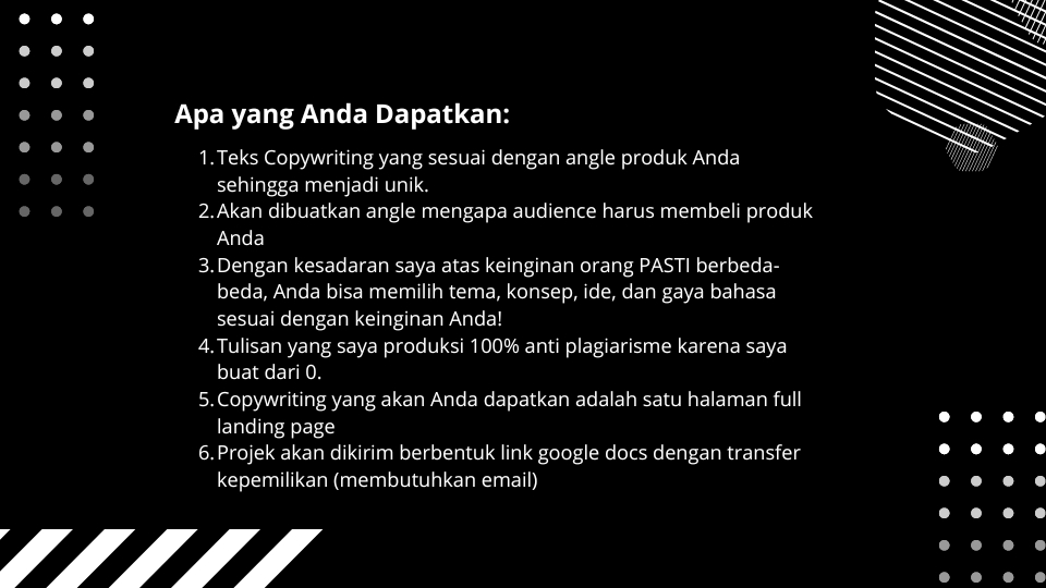 Penulisan Konten - Jasa Landing Page Copywriting - 2