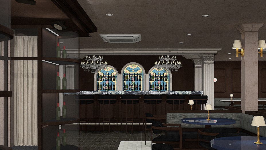 รับออกแบบตกแต่งภายในร้านอาหาร บาร์ ผับ ออกแบบตกแต่งร้านค้า