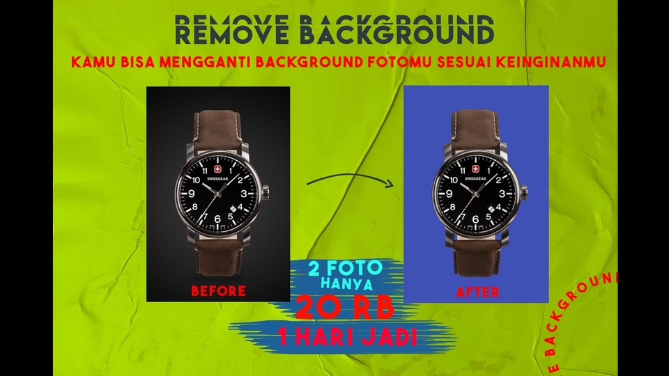 Edit Gambar & Photoshop - Edit Foto Remove Ganti Background Produk/Foto Murah, 1 Hari Jadi - 3